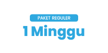 Paket Reguler 1 Minggu